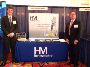 William and Gordon Stuart at their booth during the NANS Conference in Las Vegas. 